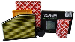 Vw volkswagen eos 09-15 2.0 tsi 211km cczb filtry набор фото №1