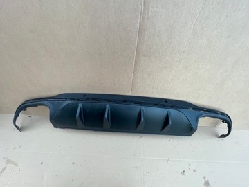 Mercedes glc w253 amg спойлер дифузор накладка бампера зад задній фото №1