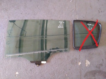 Kia sportage iv 2016 стекло дверь зад задняя левая as3 тёмное фото №1