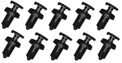 Кліпса штифт 6 оббивка dacia logan sandero x10 фото №1