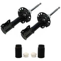 Амортизаторы перед защитные накладки opel corsa c meriva фото №1