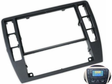 Рамка консолі середньої радіо 2din vw passat b5 b5 fl b5.5 1998-2005 фото №1