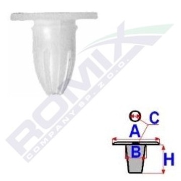 Romix a15251 втулка mercedes124 a15251 romix romix фото №1