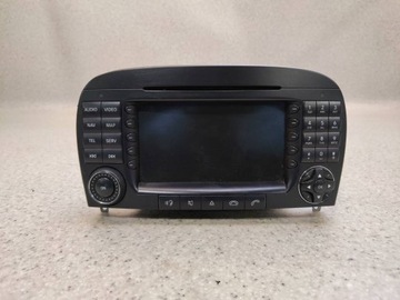 Радіо cd навігація команд a2308205389 mercedes sl r230 w230 фото №1