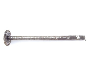 Volvo fe fl 06- євро 5 піввісь лівий зад блокування 46 шліц 22,5 фото №1