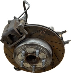 Dodge charger 2017 5.7 v8 поворотный кулак ступица левая зад суппорт rwd фото №1