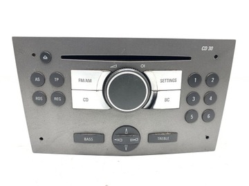 Радіо opel astra h 13190855 04-14 програвач мультимедіа, стерео фото №1