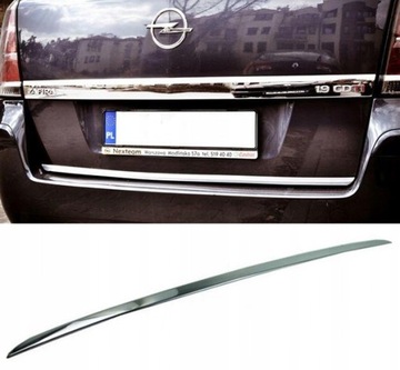 4 cm - планка хром крышка - opel zafira b фото №1