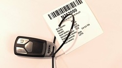 Карта ключ pilot 4m0959754cf audi q5 ii fy фото №1