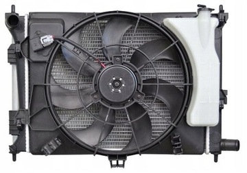 Kia rio hyundai i20 solaris veloster 2012 -15 комплект вода кондиціонер вентилятор фото №1