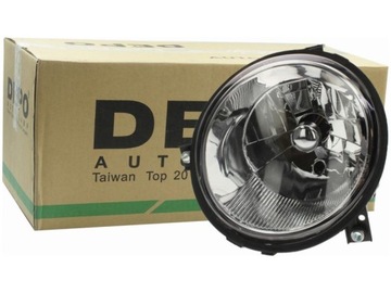 Лампа фара лівий vw lupo 98-05 фото №1