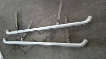 Nissan qashqai j10 обладнання трубами бічні порогів комплект фото №1