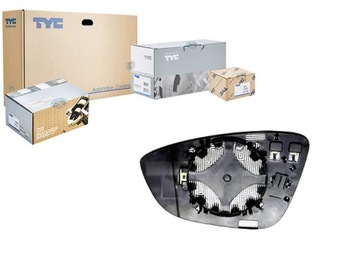 Tyc стекло зеркало vw eos 2.0 tfsi 1f7. 1f8 фото №1