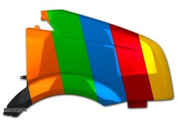 Крило праві do vw crafter 2e 05-04.17 ll5s b6b6 фото №1