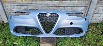 Бампер перед переднее alfa romeo giulia 4pdc ксенон омыватель 4 pdc kompeltny фото №1