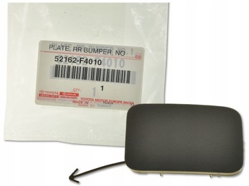 Toyota c-hr 16- заглушка фаркоп буксировочный зад фото №1