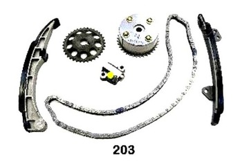 Japanparts набор цепи распределительный вал 1305021041 135 фото №1