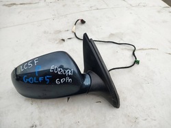 Зеркало правые 6 pin европа volkswagen golf 5 v lc5f фото №1