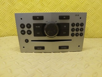 Opel astra h радіо програвач 13289928 фото №1