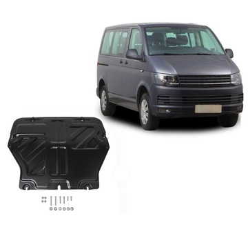 Защита двигателя коробки сталь vw t5 od 2003-2015 фото №1