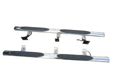 Vw amarok порог трубы пороги градус хром 2h6071691a фото №1