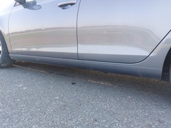 Поріг стійка лівий vw golf vi 6 hb 5d la7t фото №1