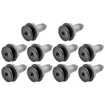 10x кліпса стійка внутрішній порога vw seat фото №1