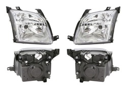 Фара лампа ford fusion 02-05 лівий + правий depo фото №1