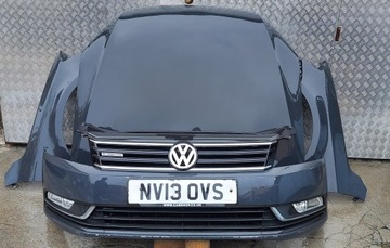 Капот vw passat b7 lak: li7f фото №1