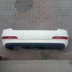 Audi q3 8u 11-14 бампер зад задний комплектный pdc парктроник s-line фото №1