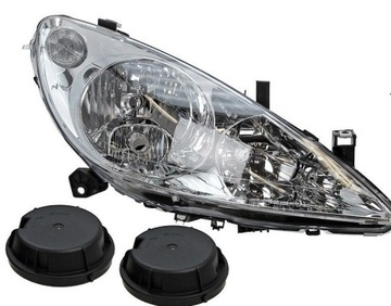 Peugeot 307 01-05 з halogenem новый фара правые фото №1