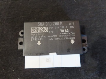 Skoda fabia iv 4 модуль pdc 5qa919298k фото №1