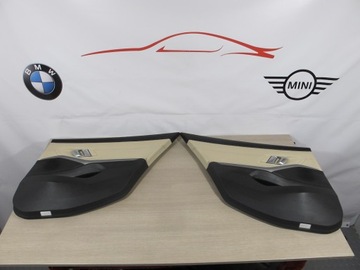 Обшивки оббивка двері зад bmw g20 g21 шкіра фото №1