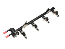 Комплект планка впрыскивающий + форсунки 2n1u-9d280-cc + 2n1u-9f593-ka ford фото №1