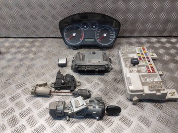 Набір стартовий + замок капота ford c-max i 0281011263 фото №1