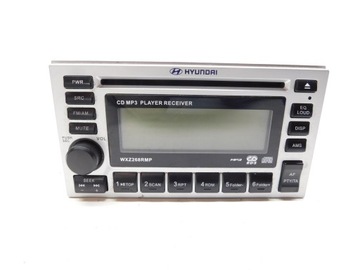 Радіо заводські cd mp3 - hyundai sanata-fe ii фото №1