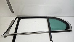 Skoda superb ii 08-15 левая прокладка дверь стекло sedan фото №1