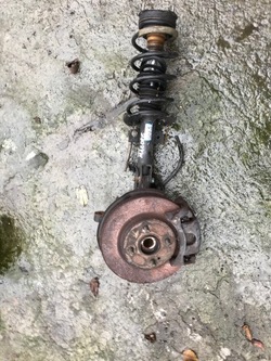 Mazda 2 ii kpl амортизатор mcpherson  поворотный кулак правые фото №1