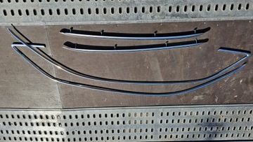 Audi q3 рестайлінг 8u 17r. рейлінги хром комплект фото №1