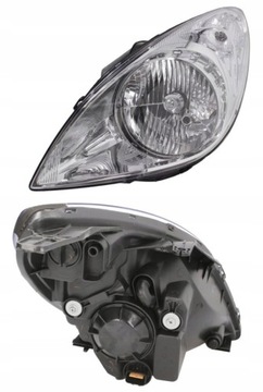 Фара лампа лівий hyundai i20 08-12 фото №1