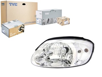 Tyc фара h4 електричний колір вкладиш: chromo фото №1