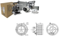 Вентилятор воздуходувка nissens 8ew351043411 tsp054501 фото №1
