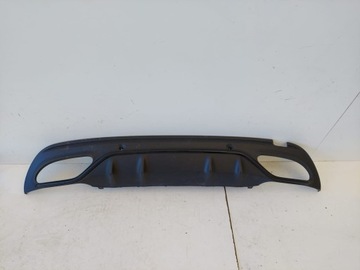 Mercedes c-klasa 205 amg накладка бампера зад фото №1