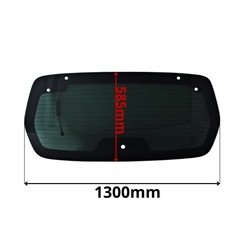 Скло задня відкидна w кришка багажника citroen berlingo 2 08- 0418 фото №1