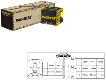 Амортизатор citroen jumper fiat ducato peugeot box фото №1