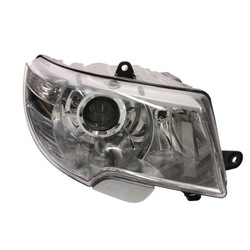 Лампа skoda superb ii 08-13 фара правый фото №1