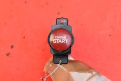 Вимикач кнопка старт сплав m26983 honda civic 8 viii 05-08 фото №1