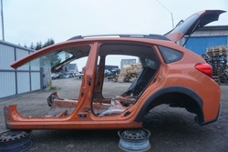 Subaru xv gp impreza 2011-2017r лівий поріг крило 51449fj0519p колір g2u фото №1