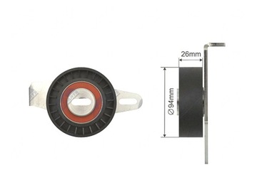 Ролик натяжитель ремень клиновой citroen jumper i фото №1