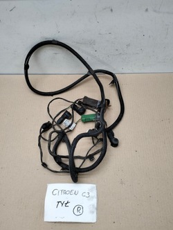 4x датчик парковка pdc + жгут парктроник зад citroen c3 picasso 08-12 фото №1